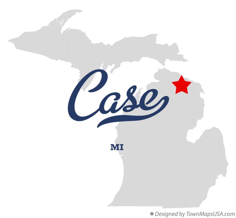 Map of Case Michigan MI