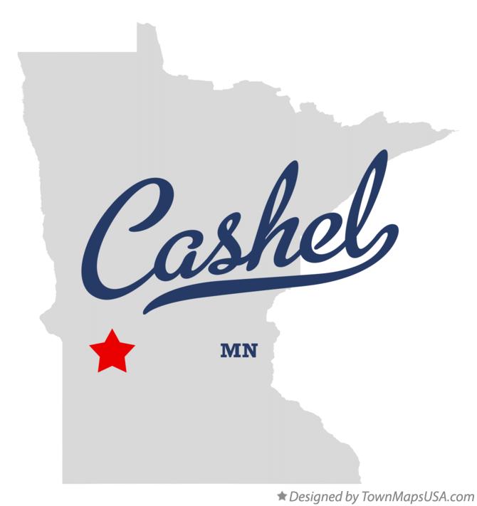 Map of Cashel Minnesota MN