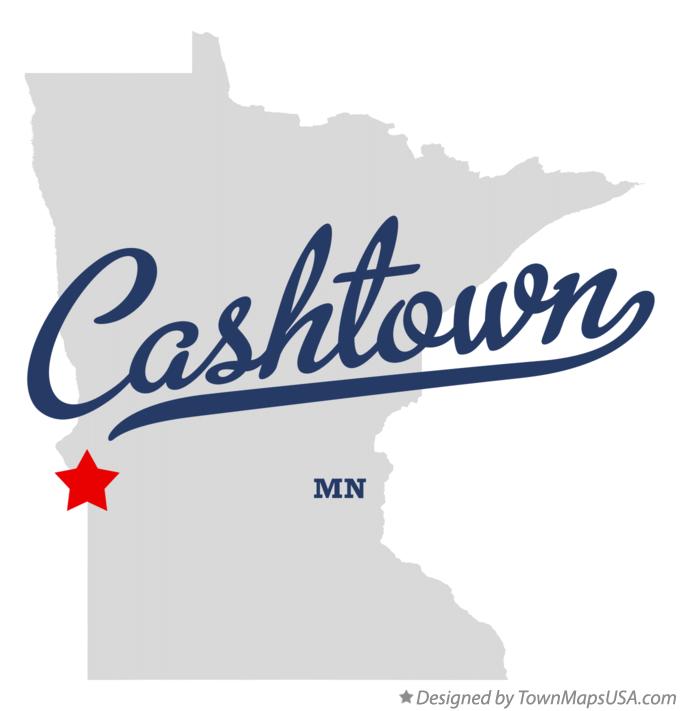 Map of Cashtown Minnesota MN