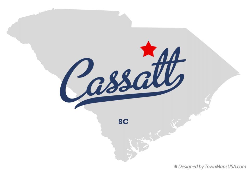 Map of Cassatt South Carolina SC