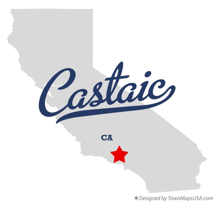 Map of Castaic California CA