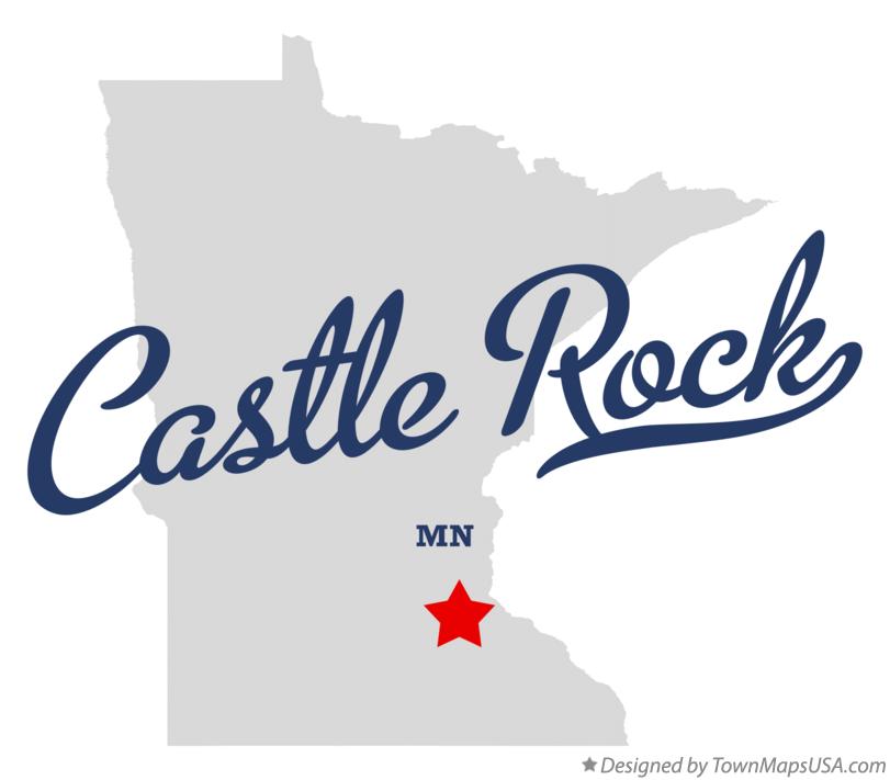 Map of Castle Rock Minnesota MN