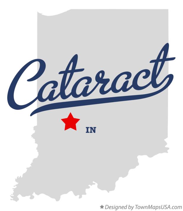 Map of Cataract Indiana IN