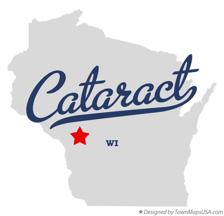 Map of Cataract Wisconsin WI