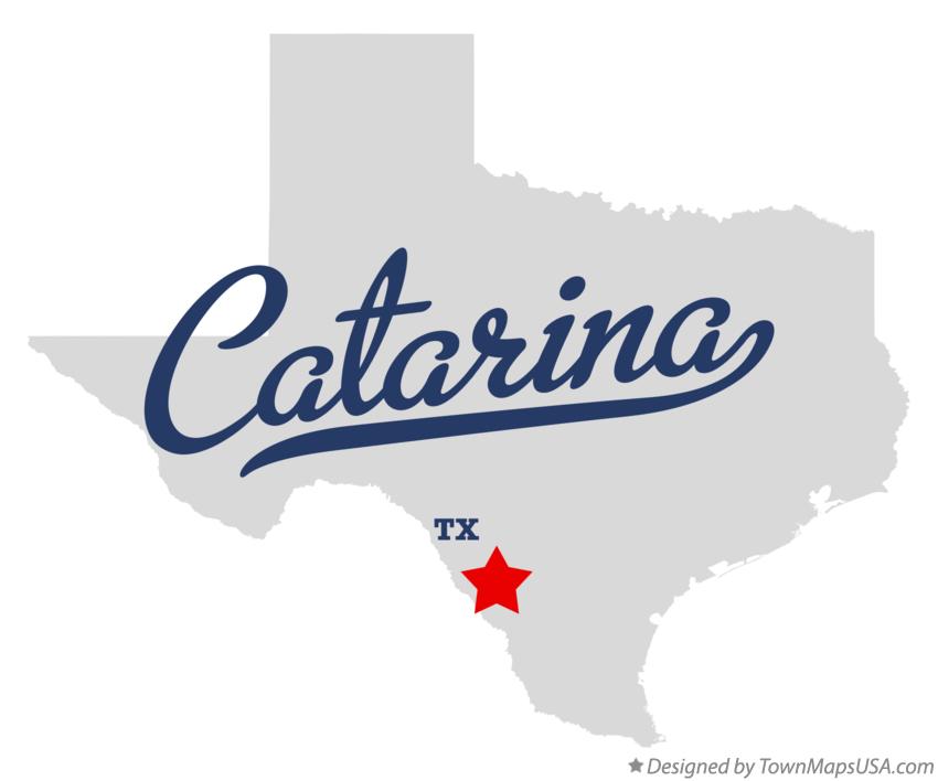 Map of Catarina Texas TX