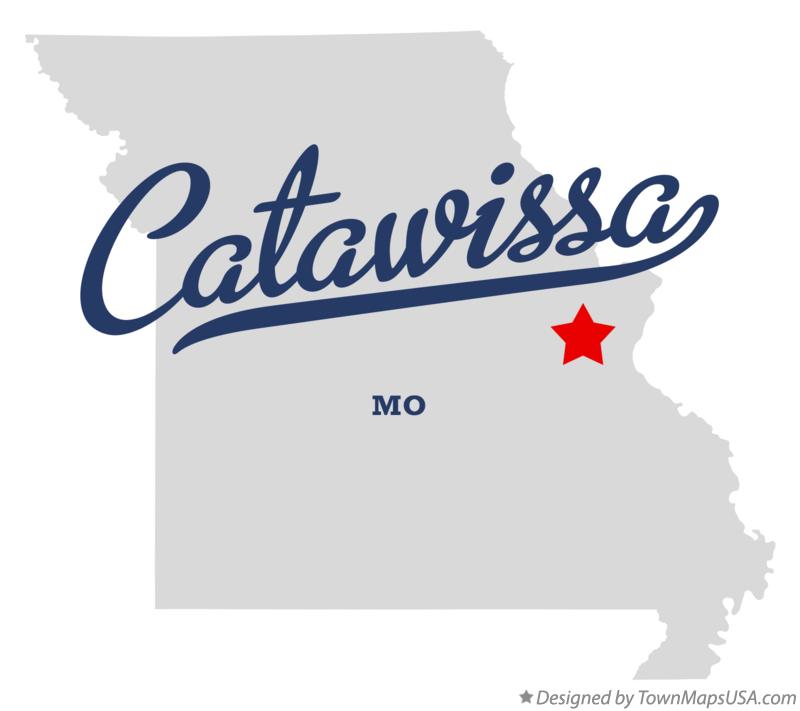 Map of Catawissa Missouri MO