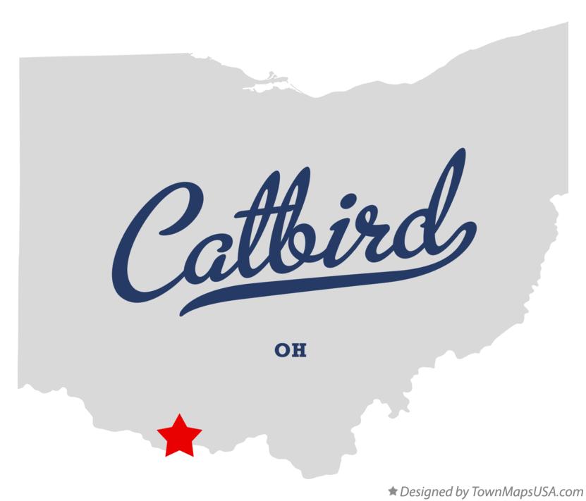 Map of Catbird Ohio OH