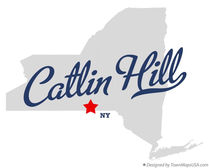 Map of Catlin Hill New York NY