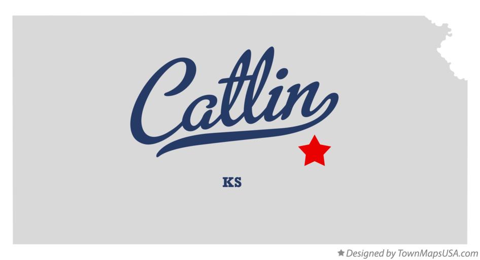 Map of Catlin Kansas KS