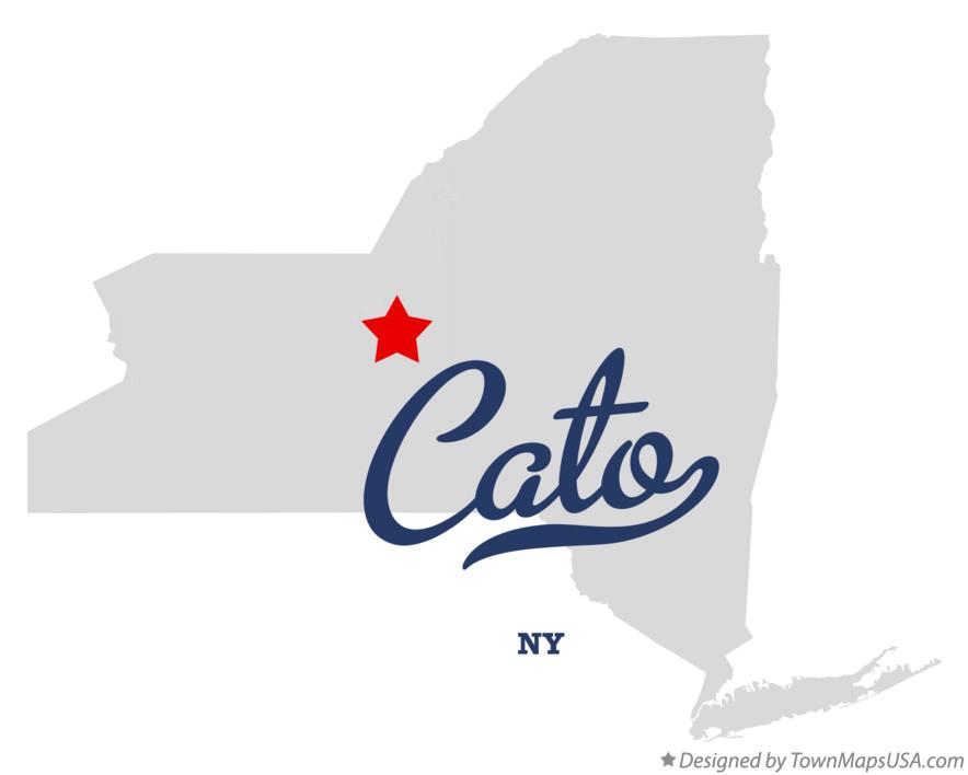Map of Cato New York NY