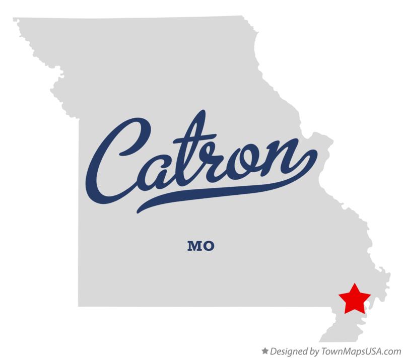 Map of Catron Missouri MO