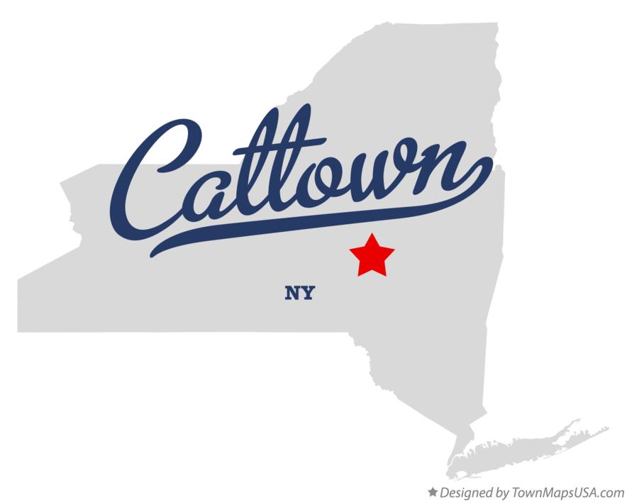 Map of Cattown New York NY