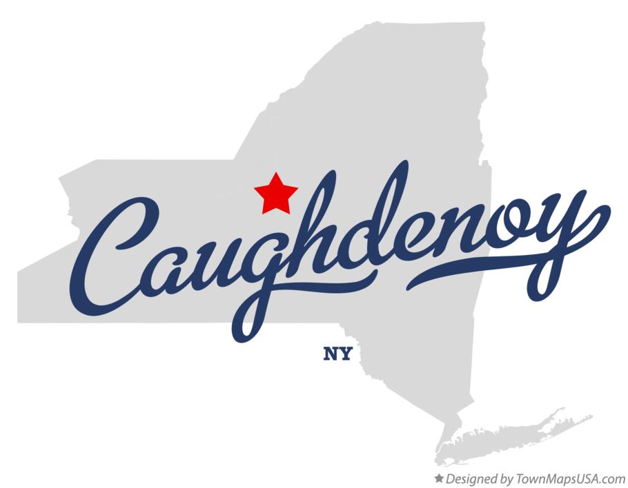 Map of Caughdenoy New York NY