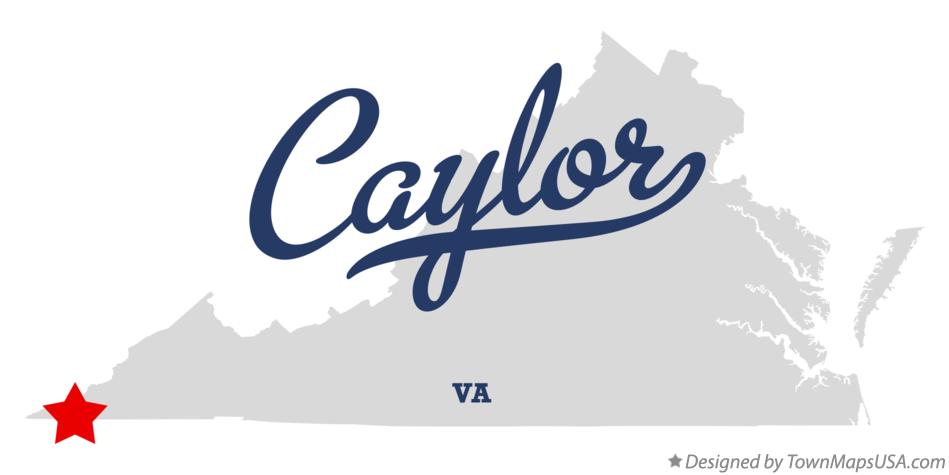 Map of Caylor Virginia VA