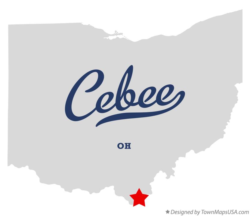 Map of Cebee Ohio OH