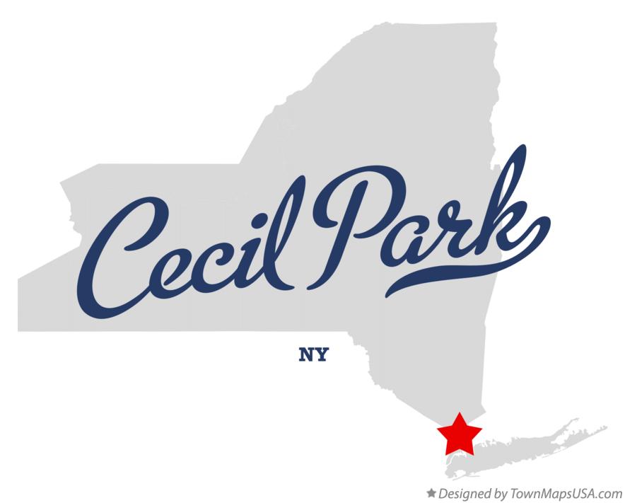 Map of Cecil Park New York NY