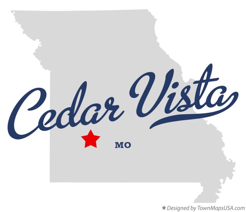 Map of Cedar Vista Missouri MO