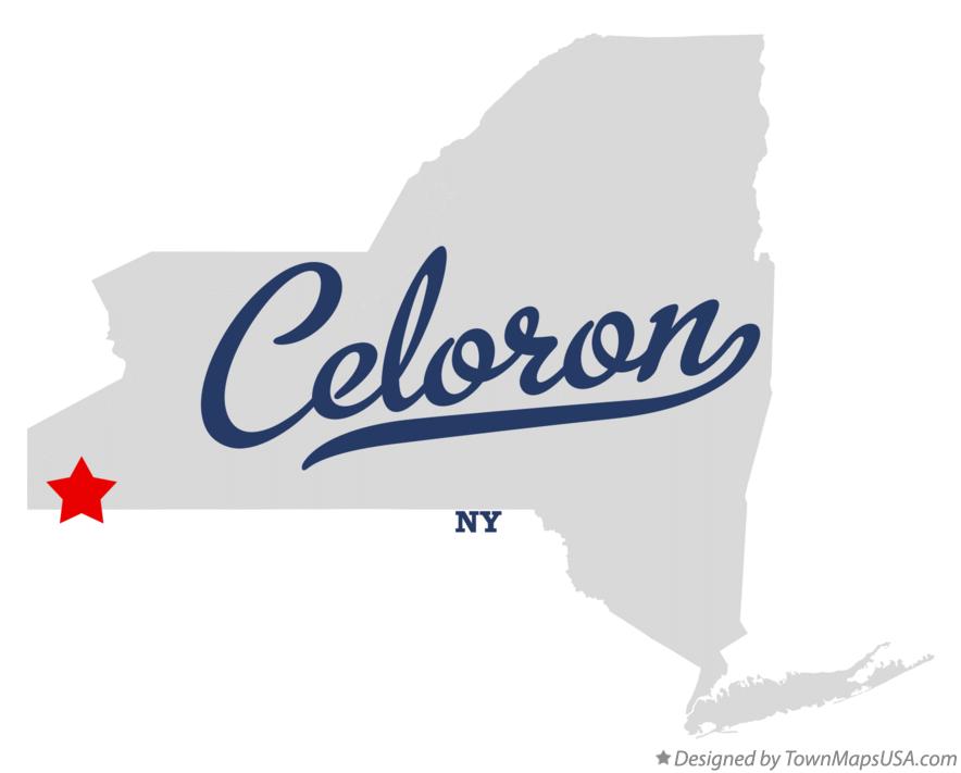 Map of Celoron New York NY