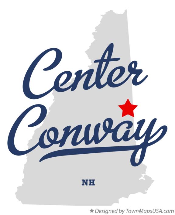Map of Center Conway New Hampshire NH