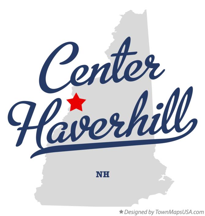 Map of Center Haverhill New Hampshire NH