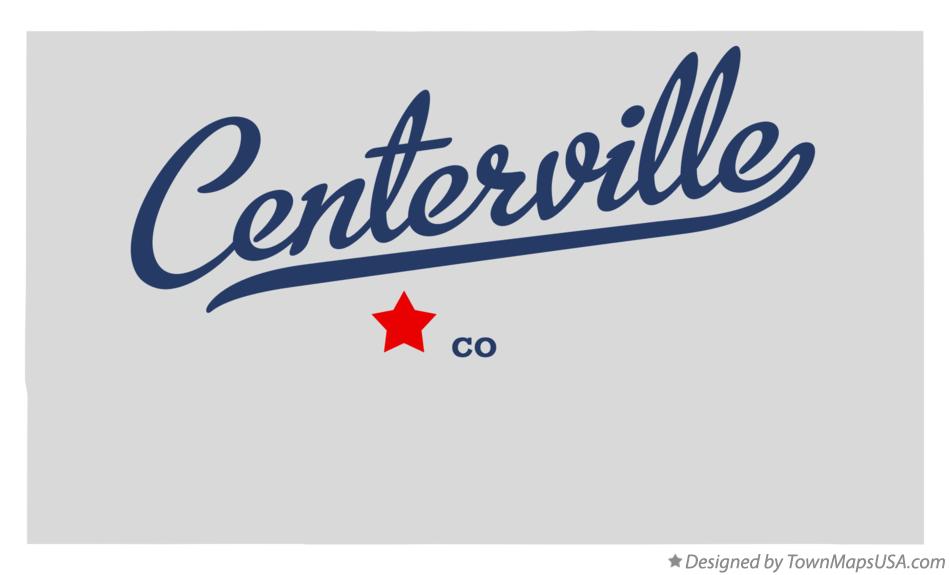Map of Centerville Colorado CO