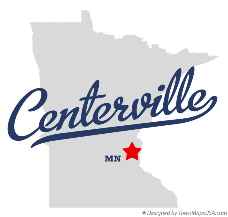 Map of Centerville Minnesota MN