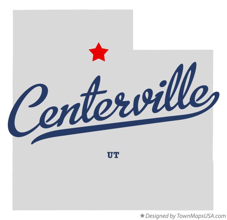 Map of Centerville Utah UT