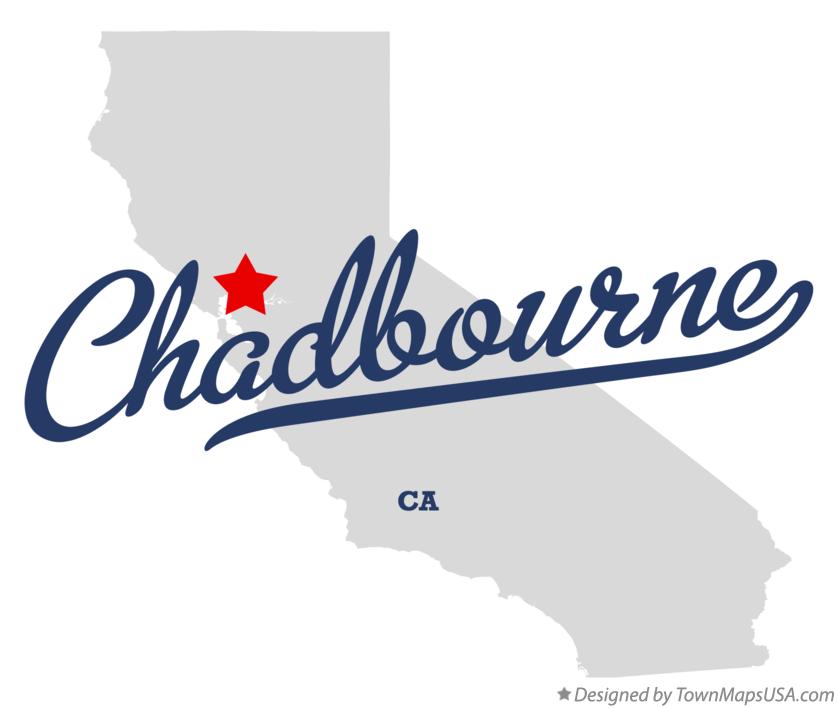 Map of Chadbourne California CA