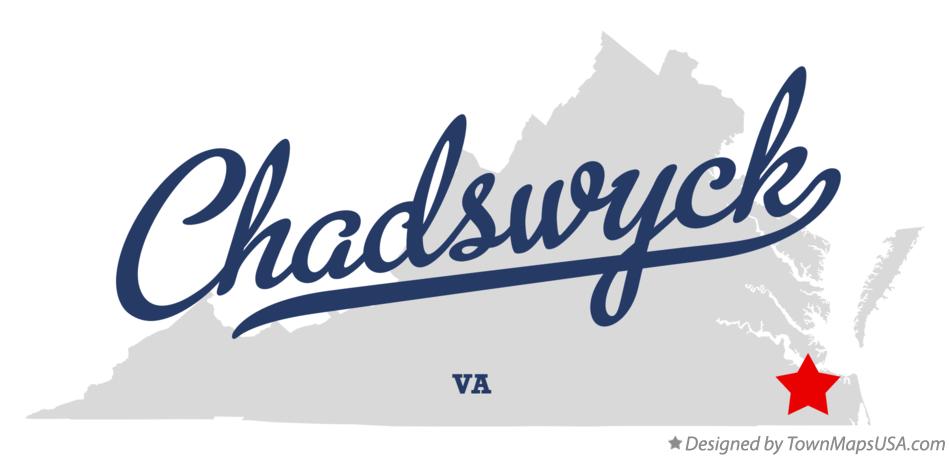 Map of Chadswyck Virginia VA