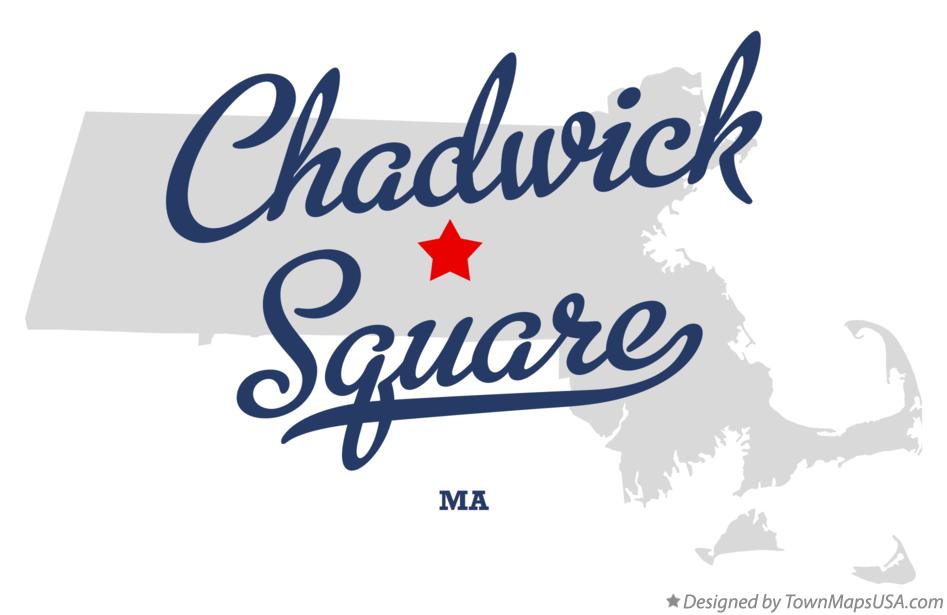 Map of Chadwick Square Massachusetts MA