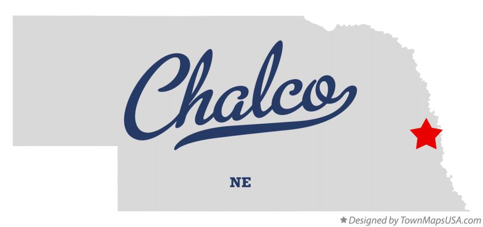 Map of Chalco Nebraska NE