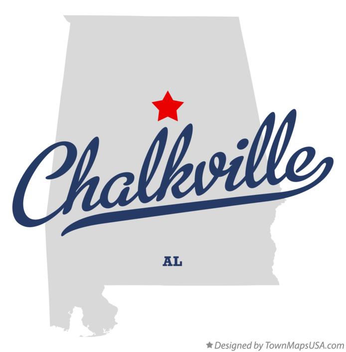 Map of Chalkville Alabama AL