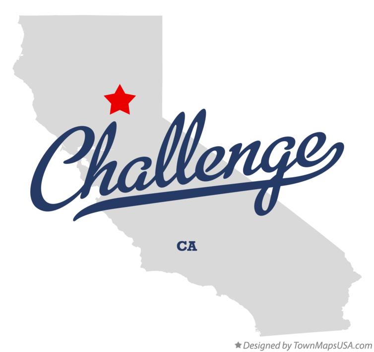 Map of Challenge California CA
