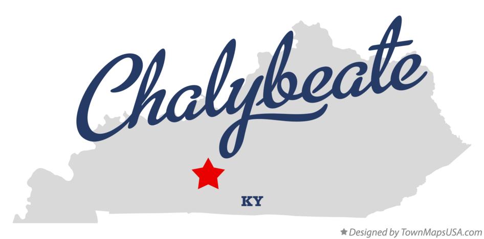 Map of Chalybeate Kentucky KY