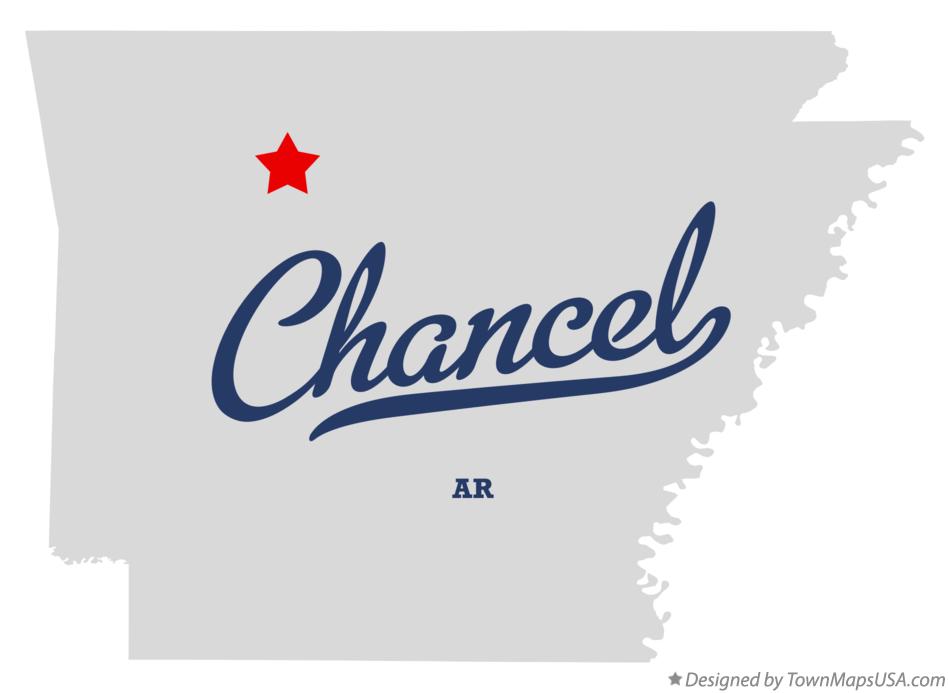 Map of Chancel Arkansas AR
