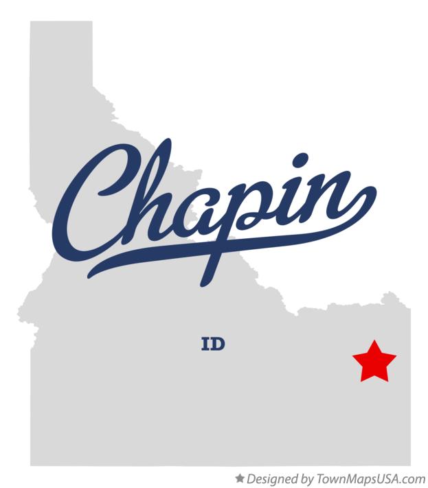Map of Chapin Idaho ID