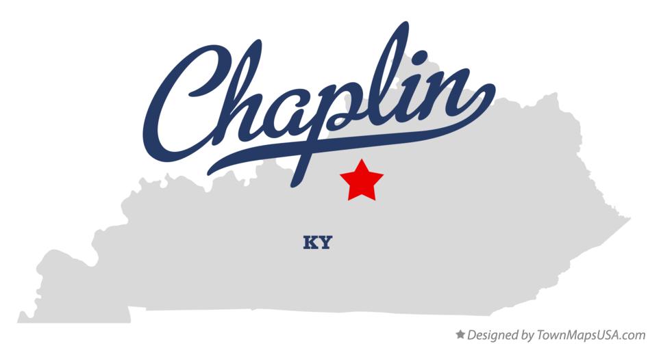 Map of Chaplin Kentucky KY