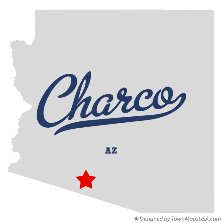Map of Charco Arizona AZ