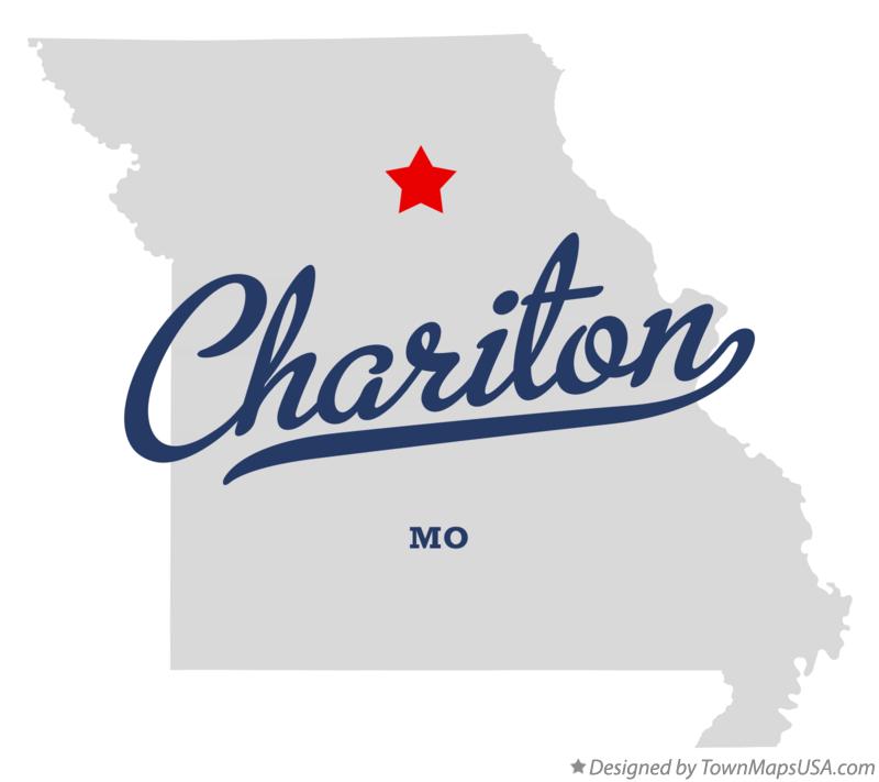 Map of Chariton Missouri MO