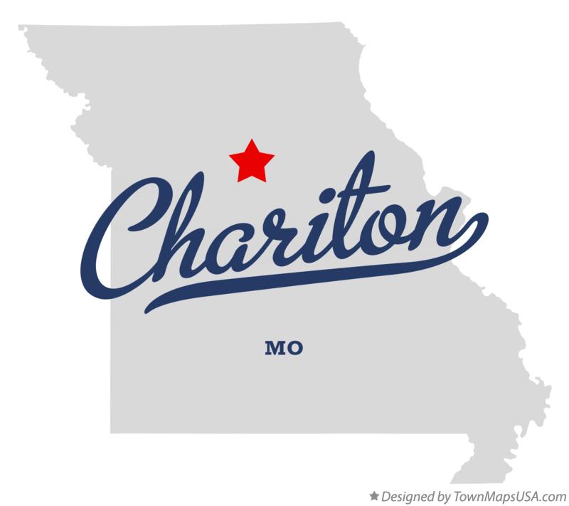Map of Chariton Missouri MO