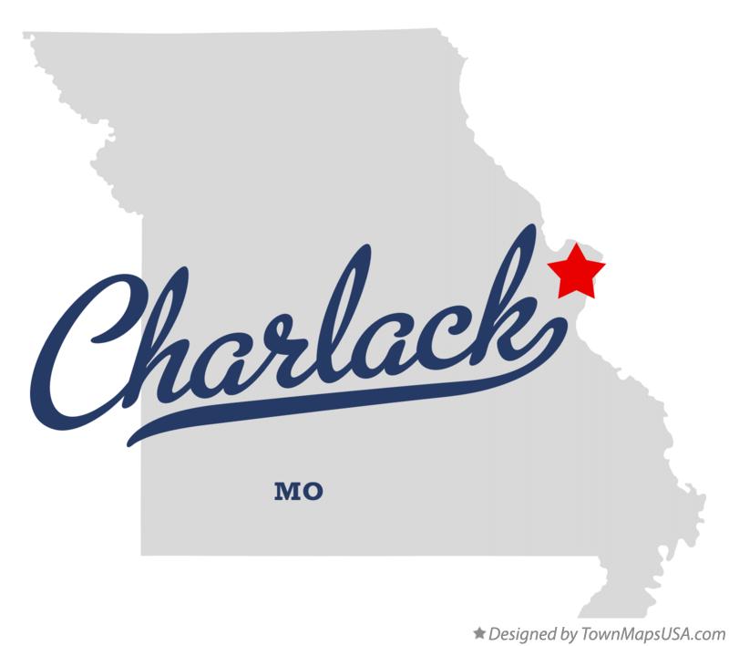 Map of Charlack Missouri MO