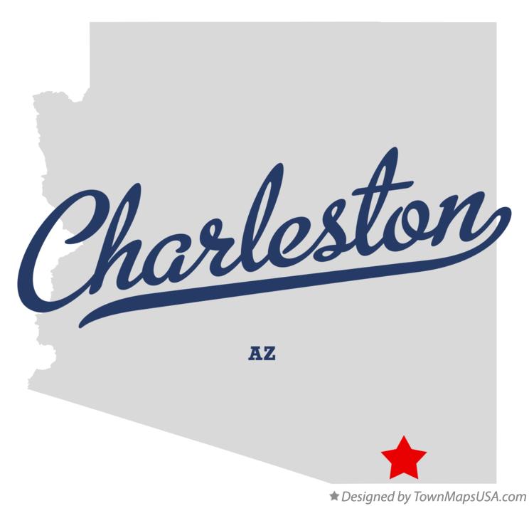 Map of Charleston Arizona AZ