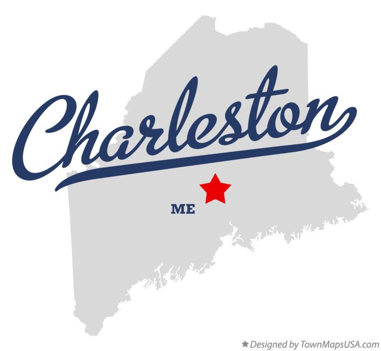 Map of Charleston Maine ME
