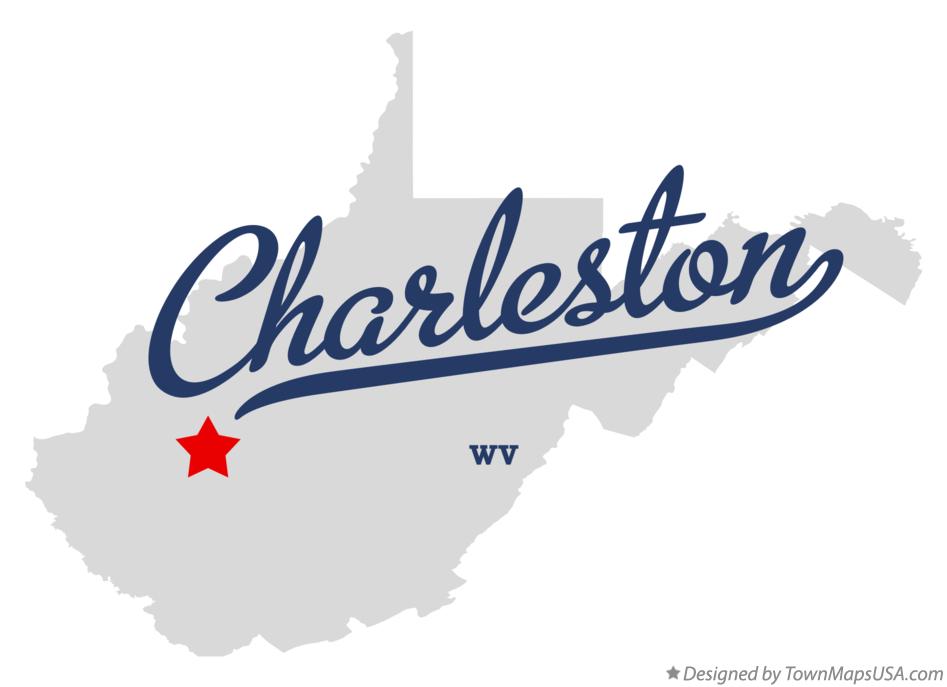 Map Of Charleston Wv West Virginia