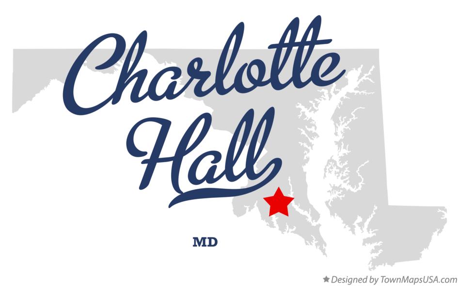 Map of Charlotte Hall Maryland MD