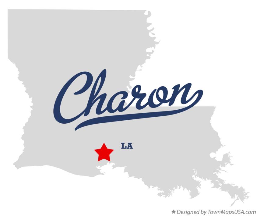 Map of Charon Louisiana LA