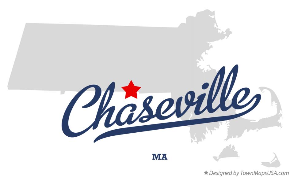 Map of Chaseville Massachusetts MA