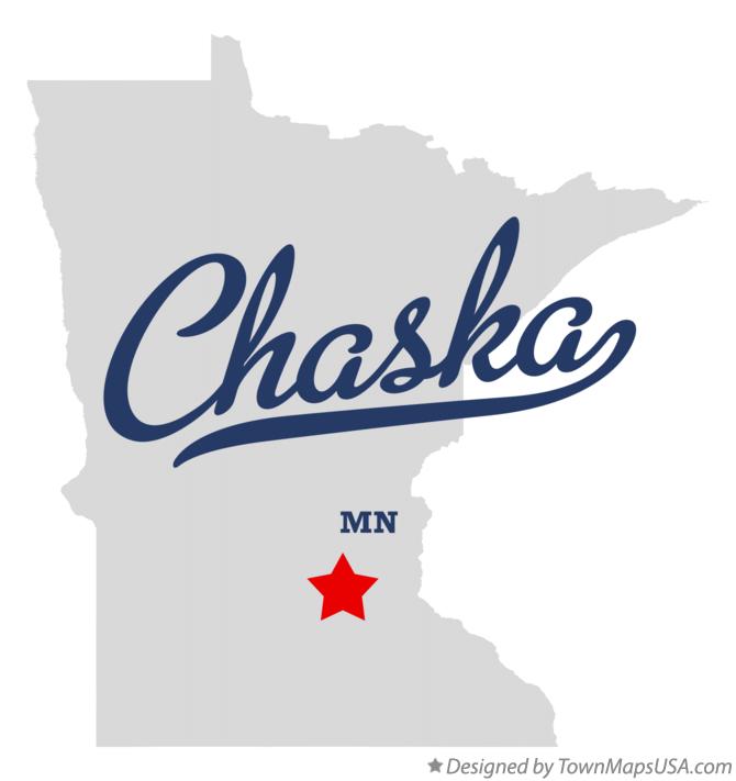 Map of Chaska Minnesota MN