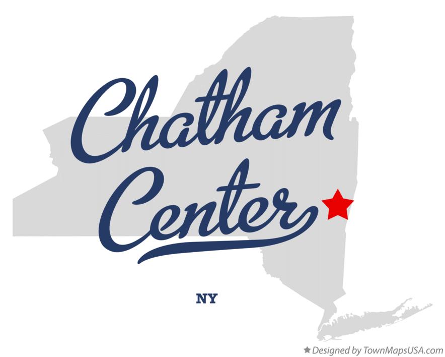Map of Chatham Center New York NY