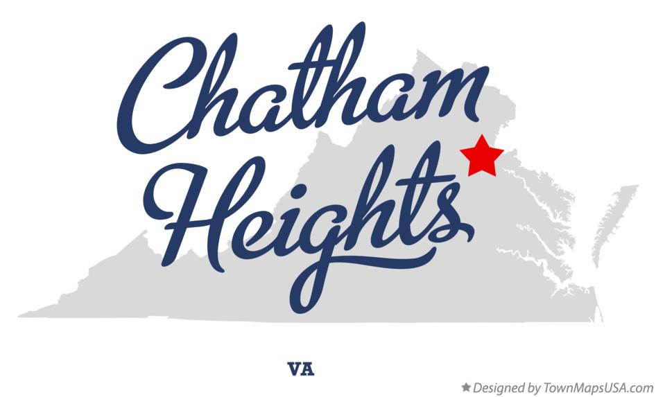 Map of Chatham Heights Virginia VA